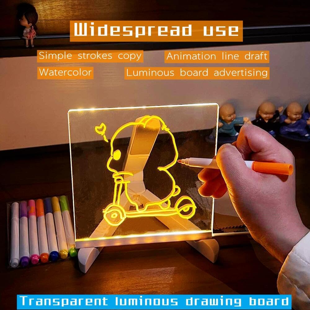 GlowBoard Pro™ — LED Acrylic Neon Writing Board
